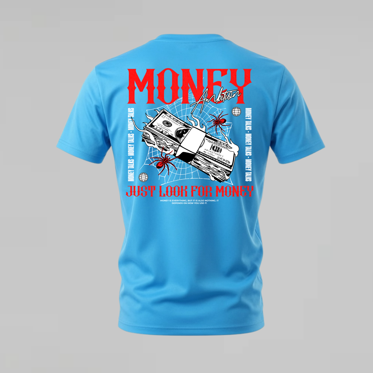 MONEY AMBITION Graphic T-Shirt