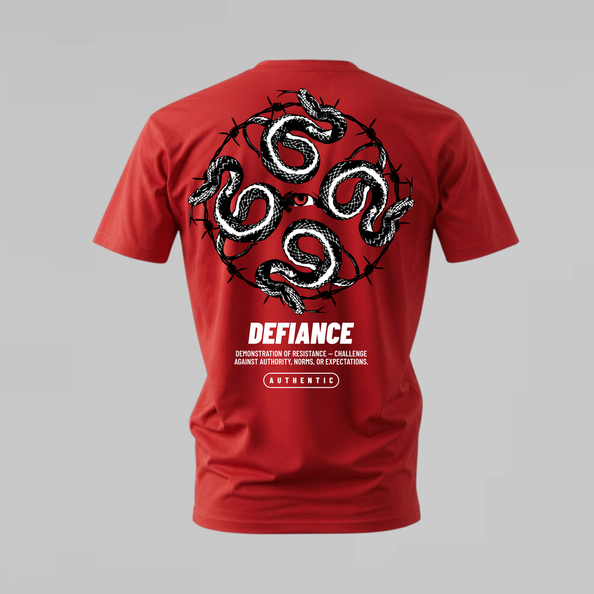 DEFIANCE SNAKES Graphic T-Shirt