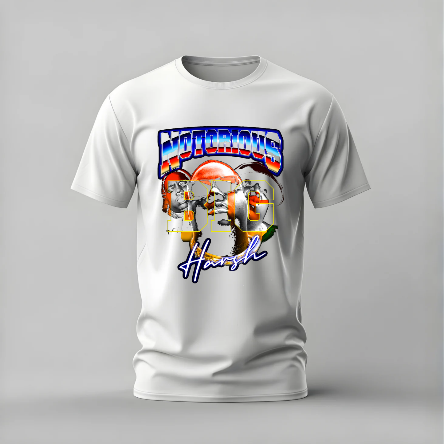 NOTORIOUS BIG Harsh Graphic T-Shirt