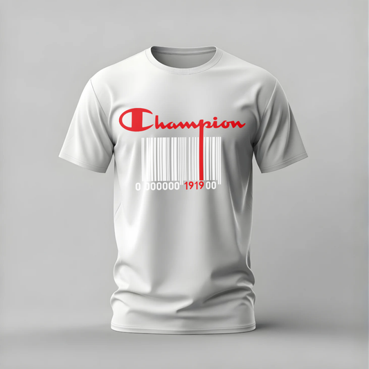 CHAMPION Barcode 1919 Graphic T-Shirt