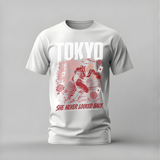 Tokyo Heist Story Never Looked Back T-Shirt