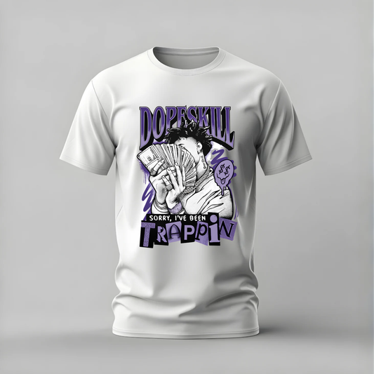 DOPESKILL Trappin Graphic T-Shirt