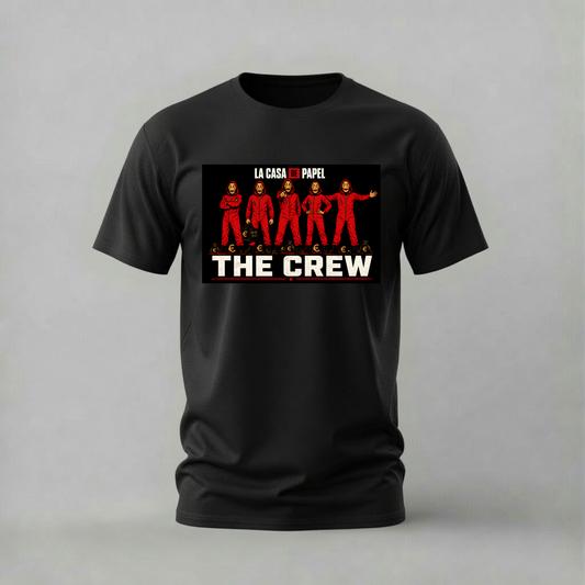 MONEY HEIST The Crew Graphic T-Shirt