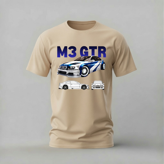BMW M3 GTR Graphic T-Shirt