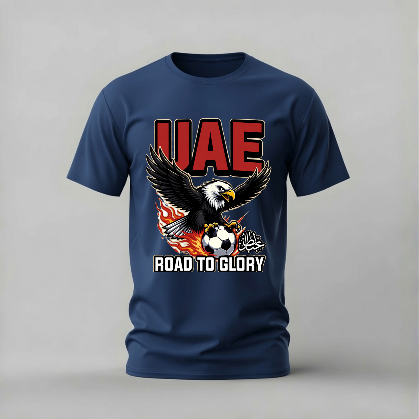 UAE Road to Glory Eagle Graphic T-Shirt