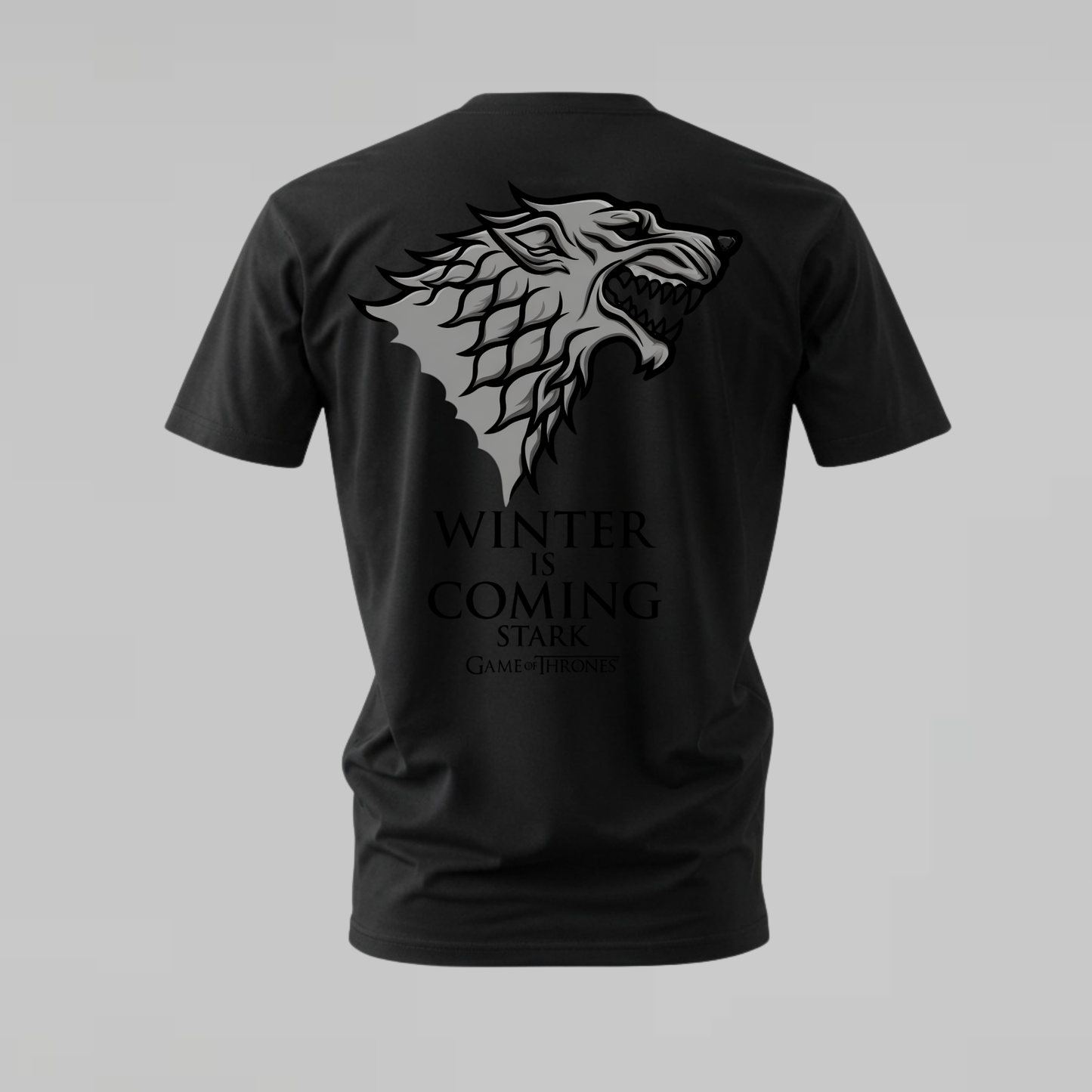 WINTER IS COMING Direwolf Graphic T-Shirt