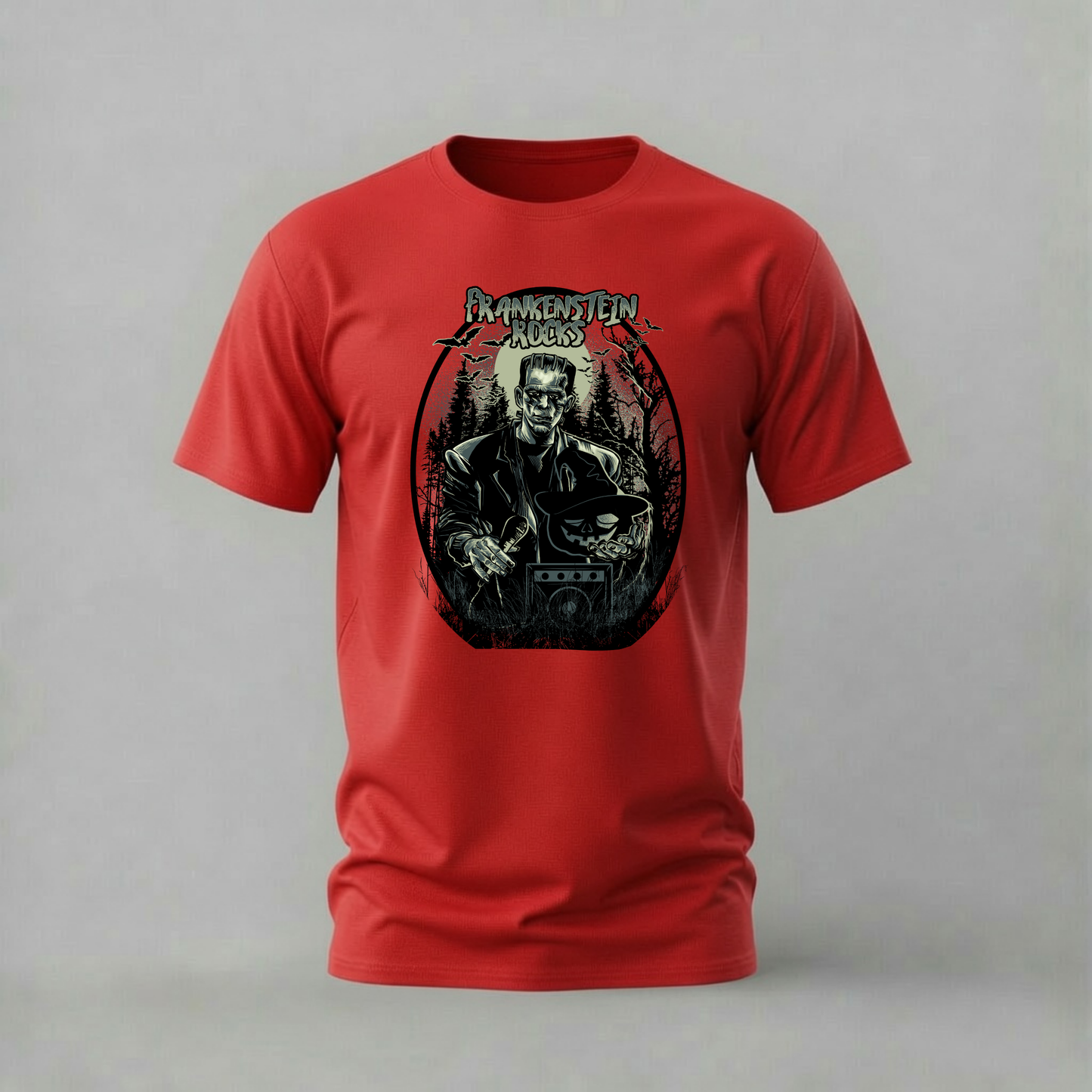 FRANKENSTEIN ROCKS Graphic T-Shirt