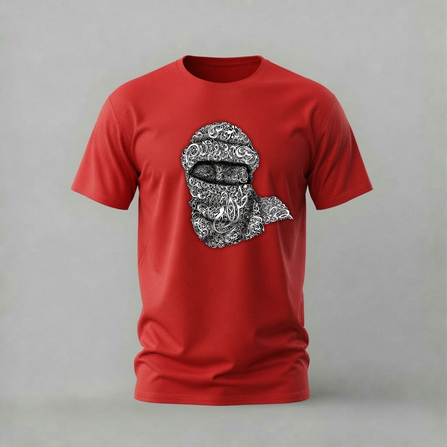 ARABIC CALLIGRAPHY Balaclava Graphic T-Shirt