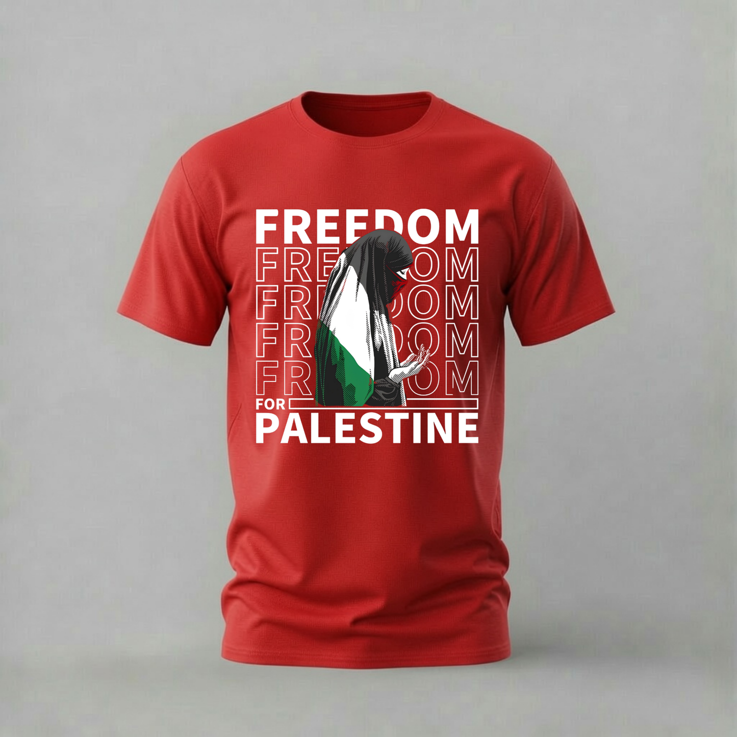 FREEDOM FOR PALESTINE Graphic T-Shirt