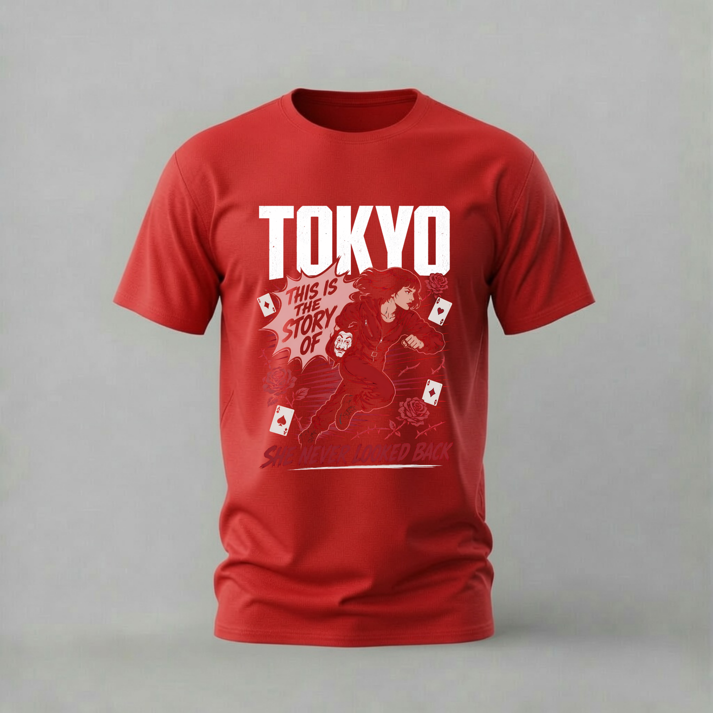 TOKYO Money Heist Graphic T-Shirt