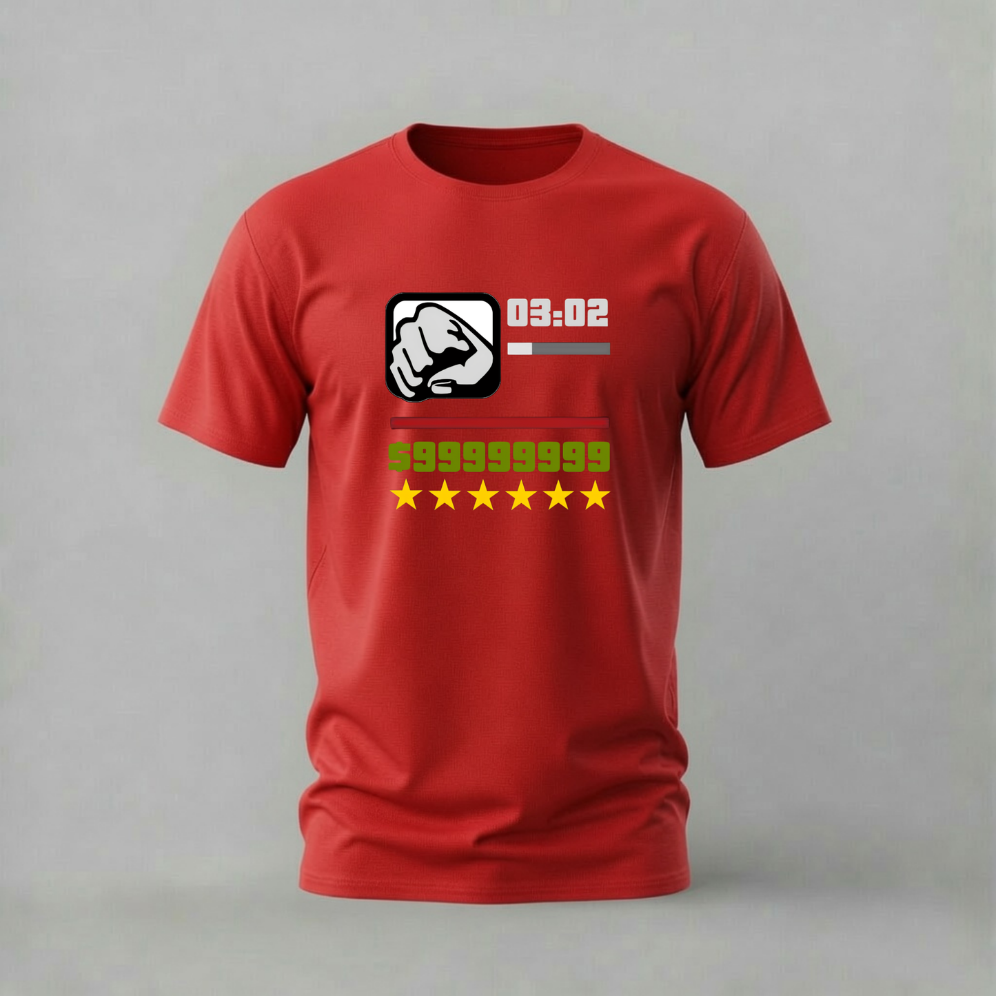 MAX MONEY GTA Style Graphic T-Shirt