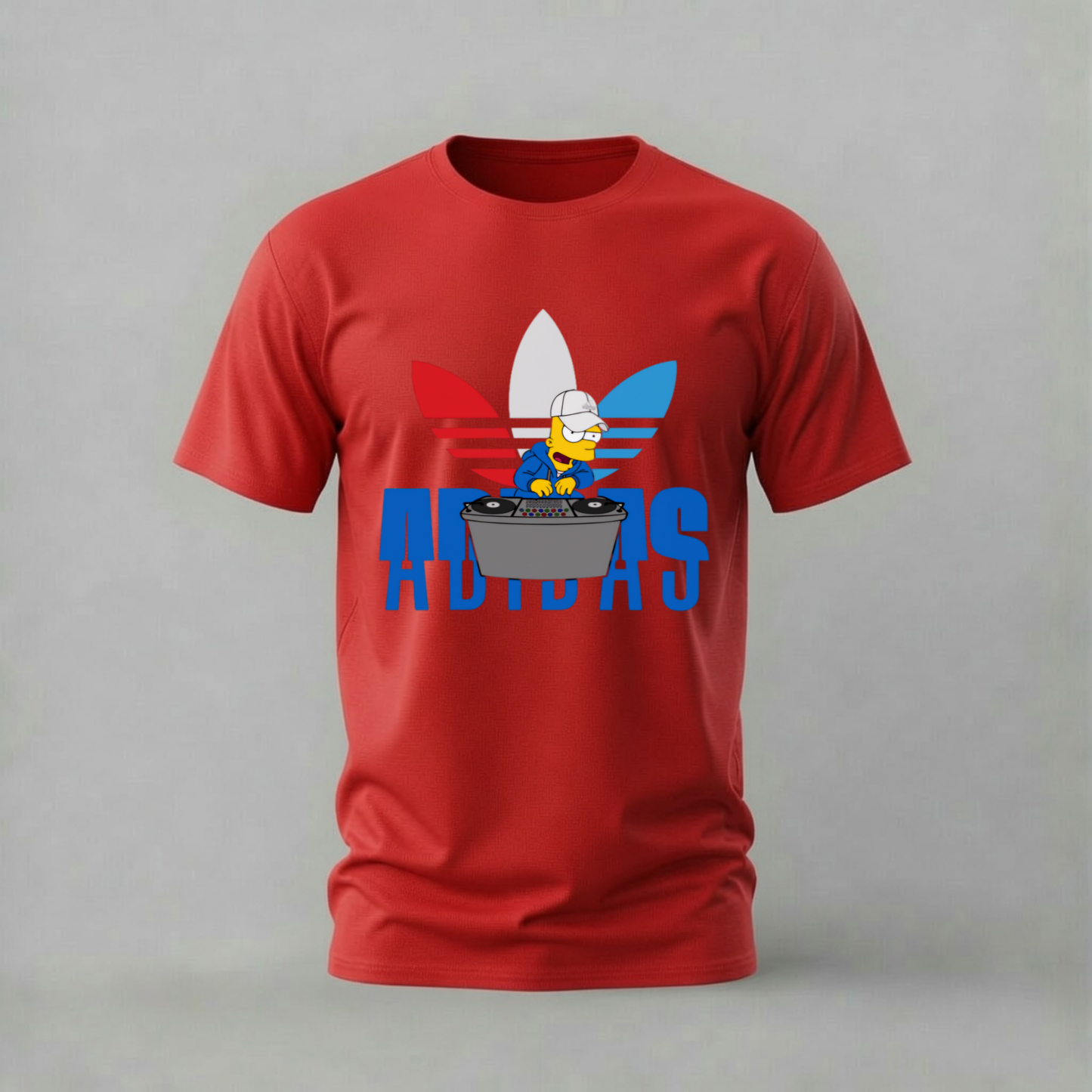 BART SIMPSON Adidas DJ Graphic T-Shirt