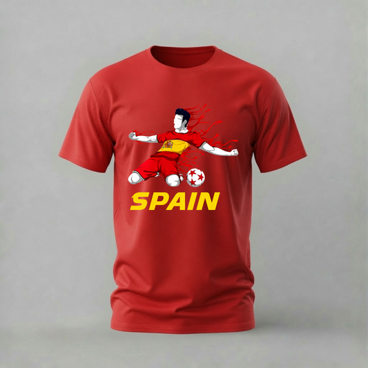 SPAIN National Team Soccer Graphic T-Shirt