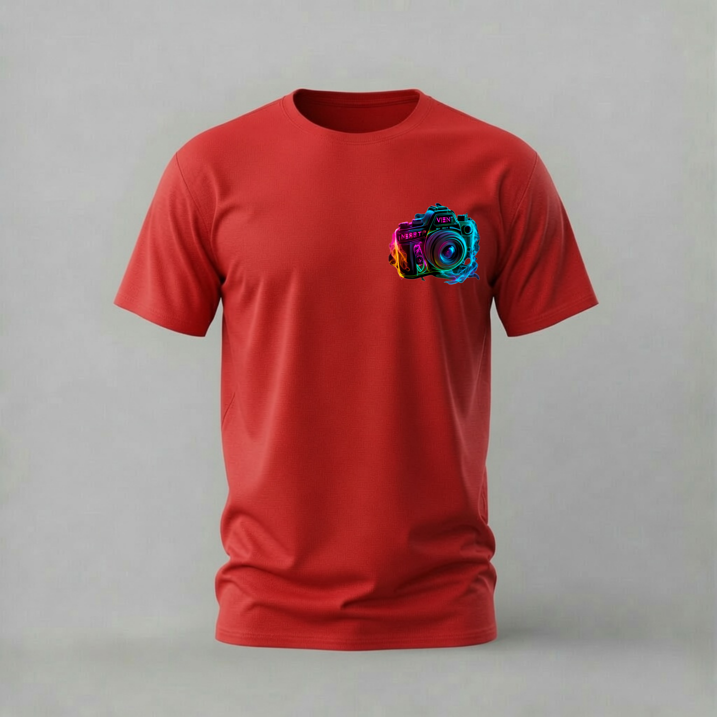 NEON CAMERA Graphic T-Shirt