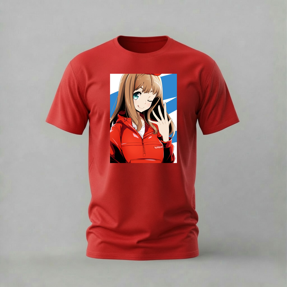 ANIME GIRL SUPREME Graphic T-Shirt