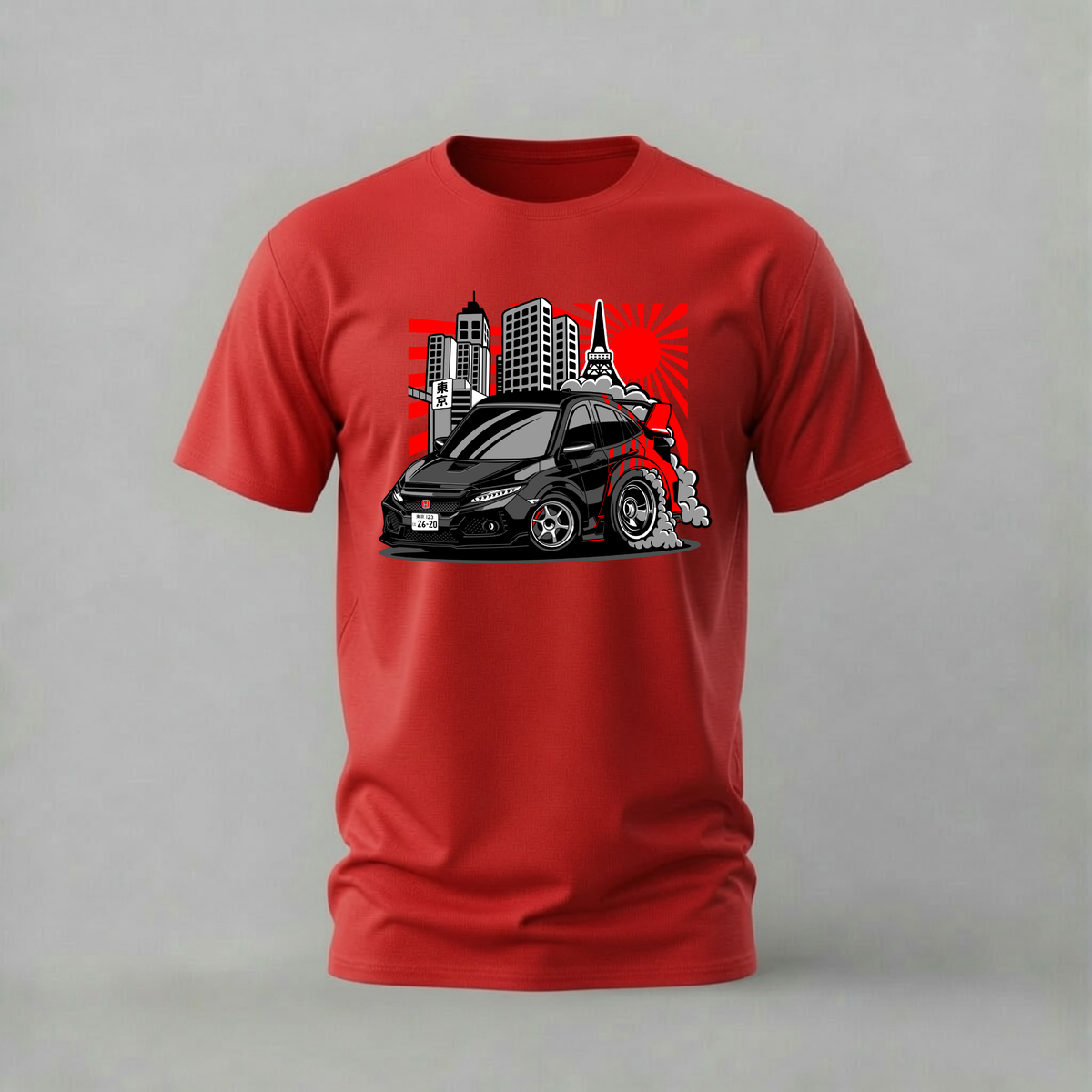 HONDA CIVIC TYPE R TOKYO Graphic T-Shirt