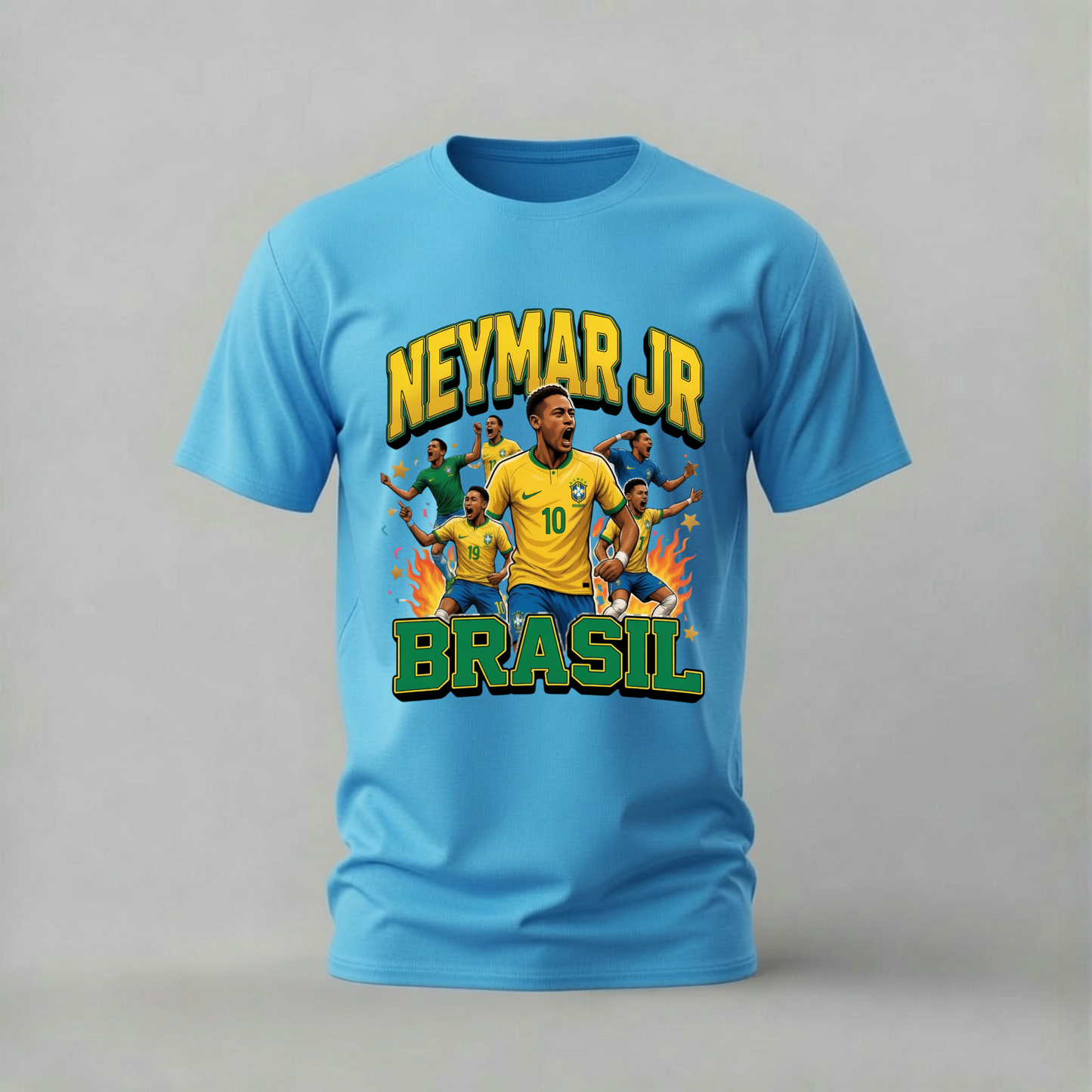 NEYMAR JR Brazil Graphic T-Shirt