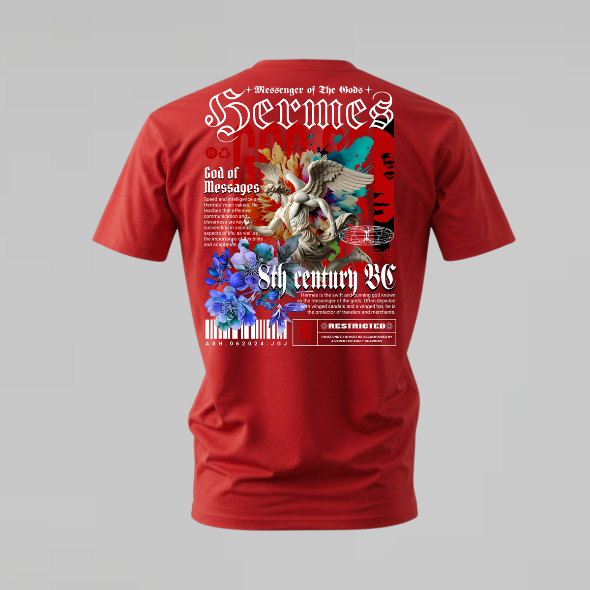 HERMES GOD OF MESSAGES Graphic T-Shirt