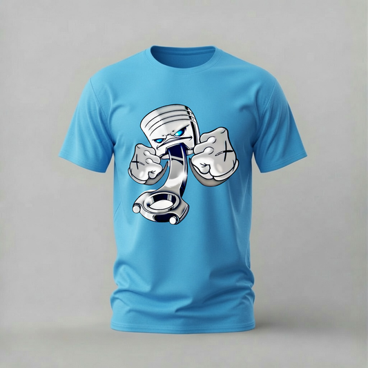 KAWS Style Piston Graphic T-Shirt