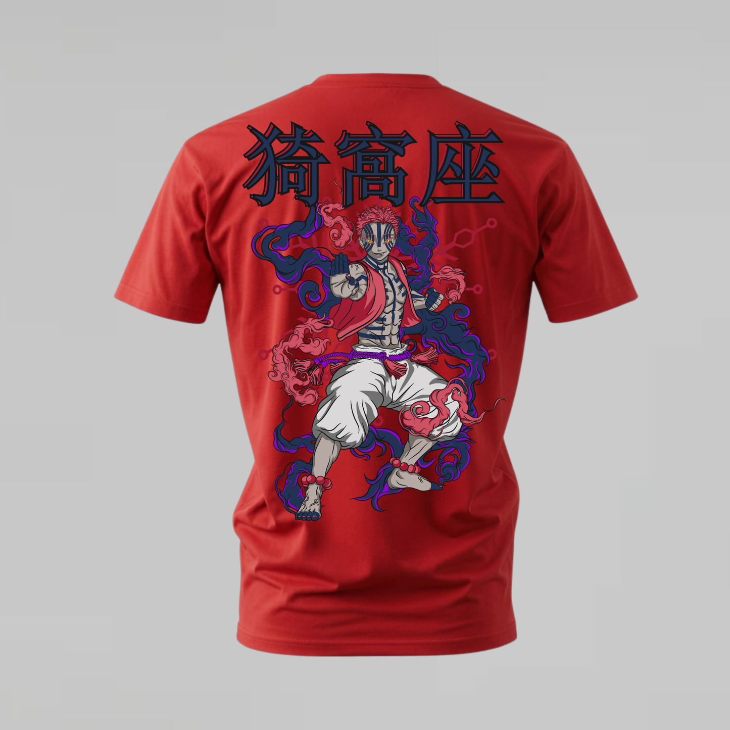 AKAZA Demon Slayer Graphic T-Shirt
