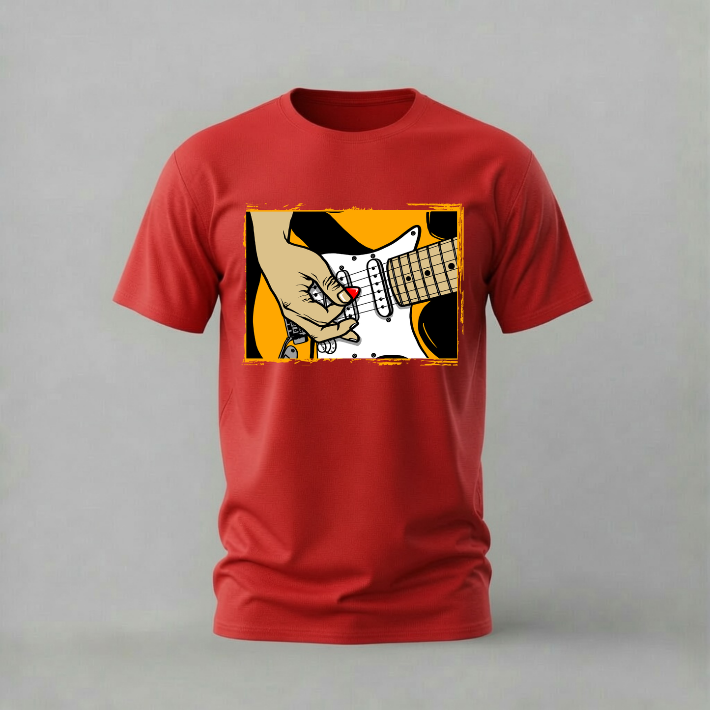 ELECTRIC GUITAR Hand Graphic T-Shirt