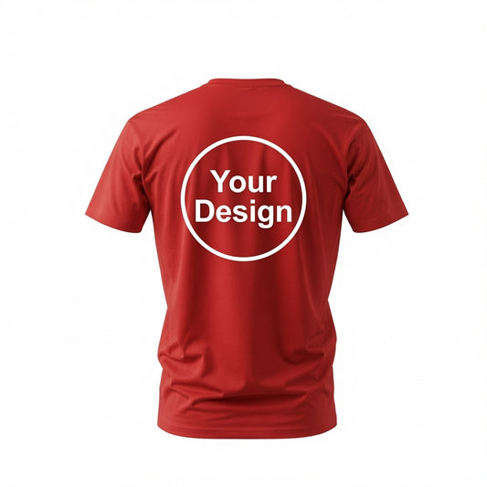 Custom Printed T-Shirt (Over Size / Front & Back Print)