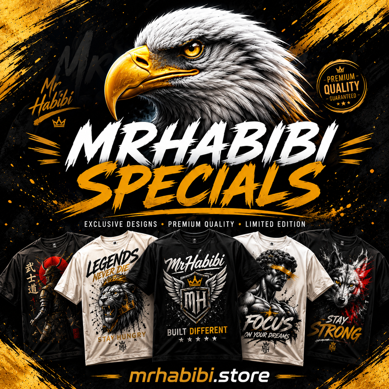 MrHabibi Specials (Coming Soon)