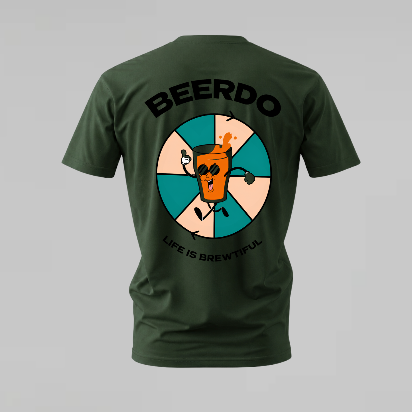 BEERDO Life is Brewtiful Graphic T-Shirt