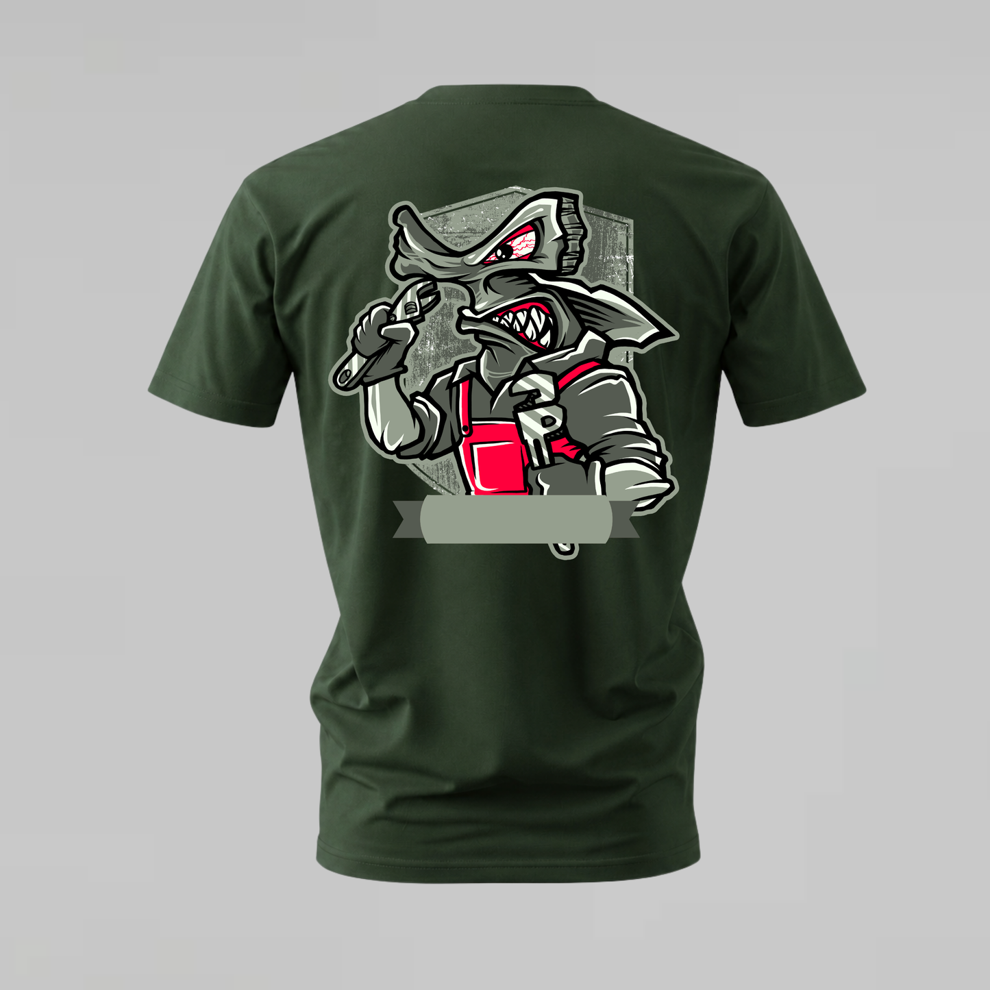 MECHANIC SHARK Graphic T-Shirt