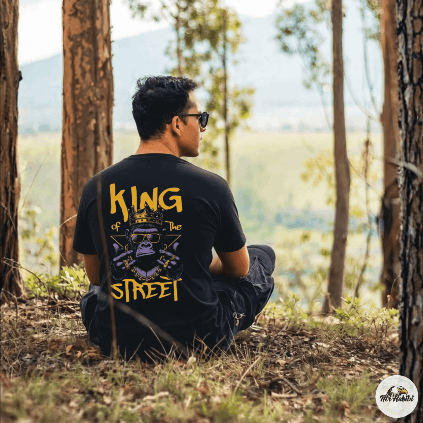 King of the Street Gorilla Crown T-Shirt