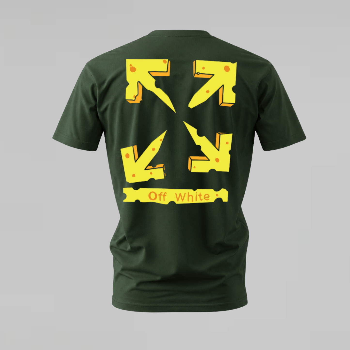 OFF-WHITE Cheese Arrows Graphic T-Shirt