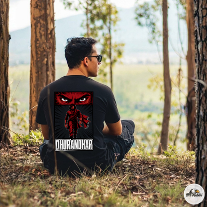 Dhurandhar Rage Manga Warrior T-Shirt