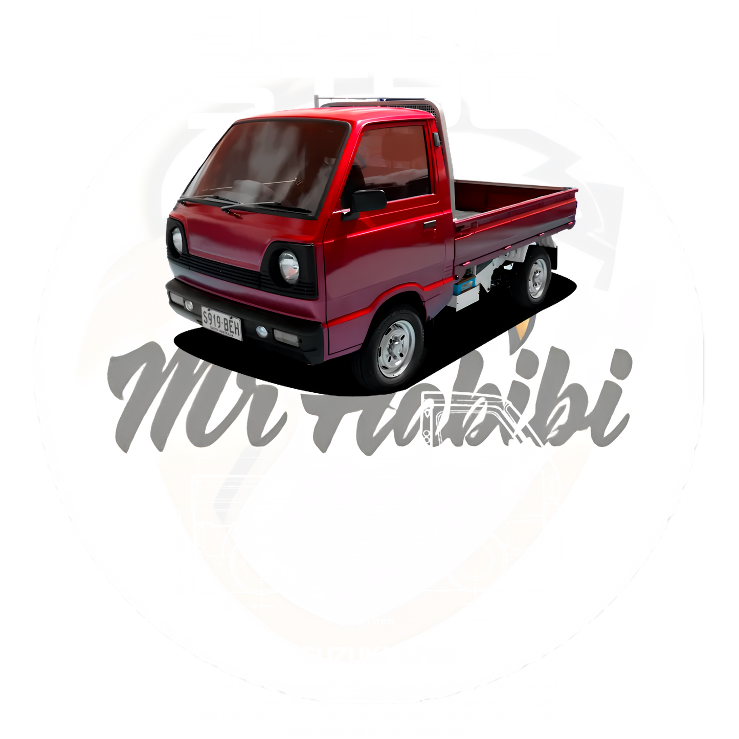 SUZUKI ST90 Classic Truck Graphic T-Shirt