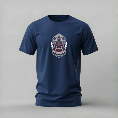 ATTACK ON TITAN Armored Face Graphic T-Shirt