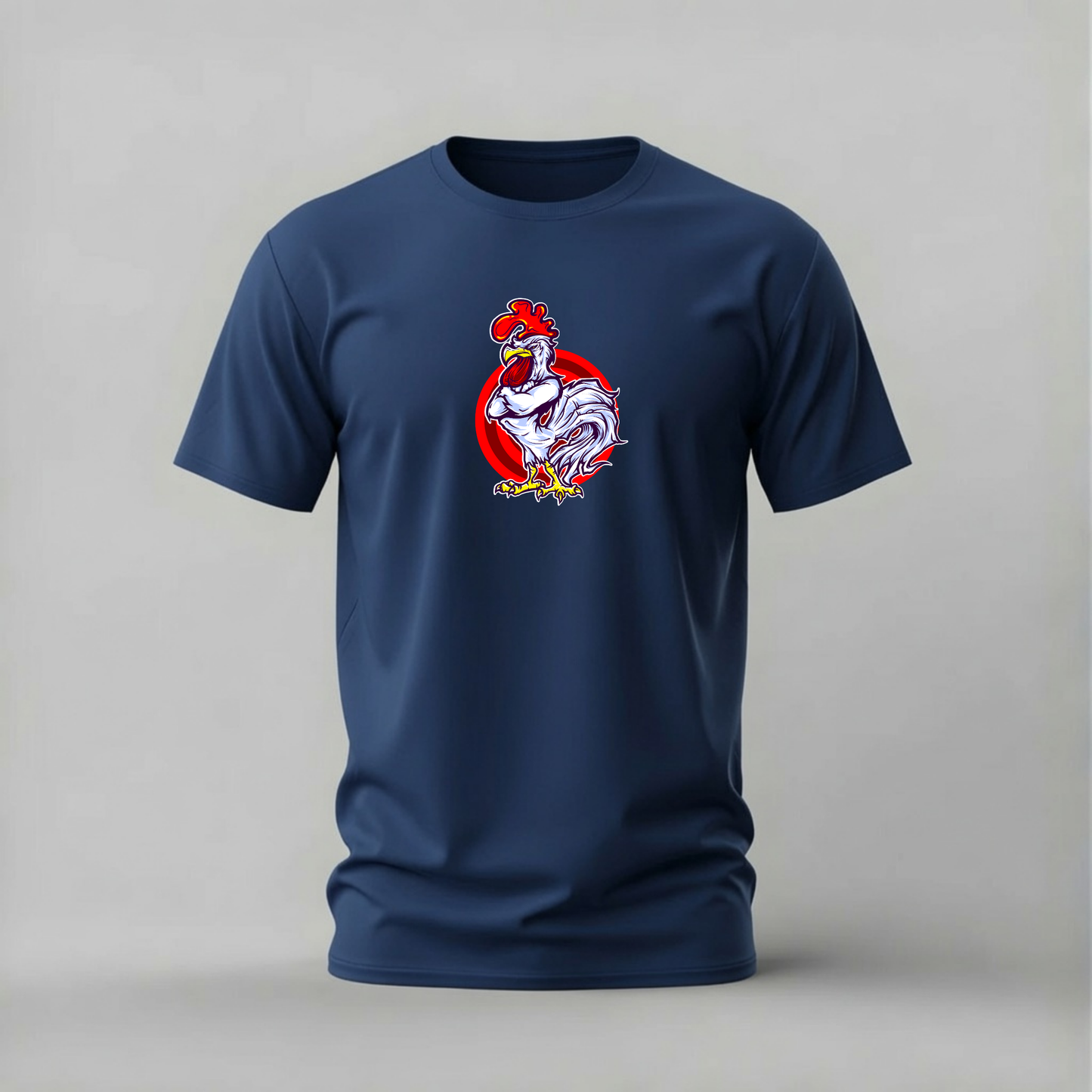 MUSCULAR ROOSTER Graphic T-Shirt