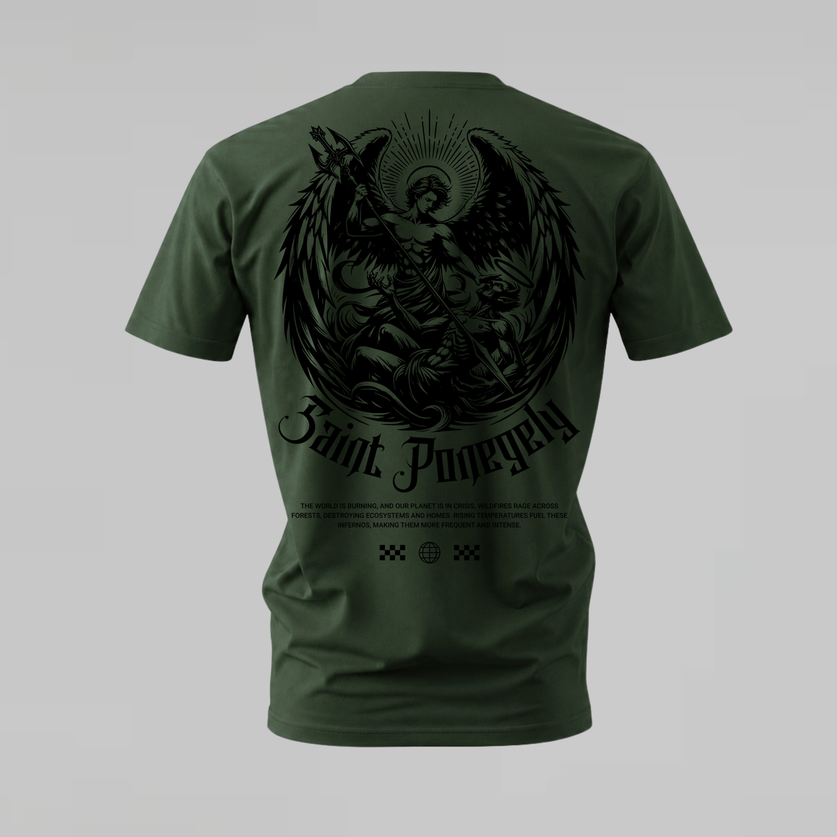 SAINT PONGELY Graphic T-Shirt