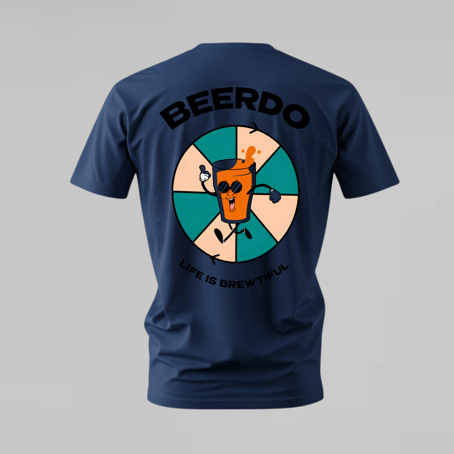 BEERDO Life is Brewtiful Graphic T-Shirt