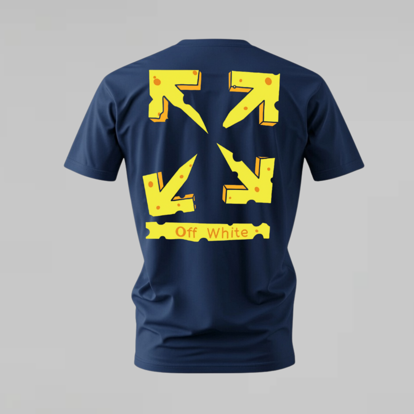 OFF-WHITE Cheese Arrows Graphic T-Shirt
