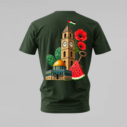PALESTINE HERITAGE Graphic T-Shirt