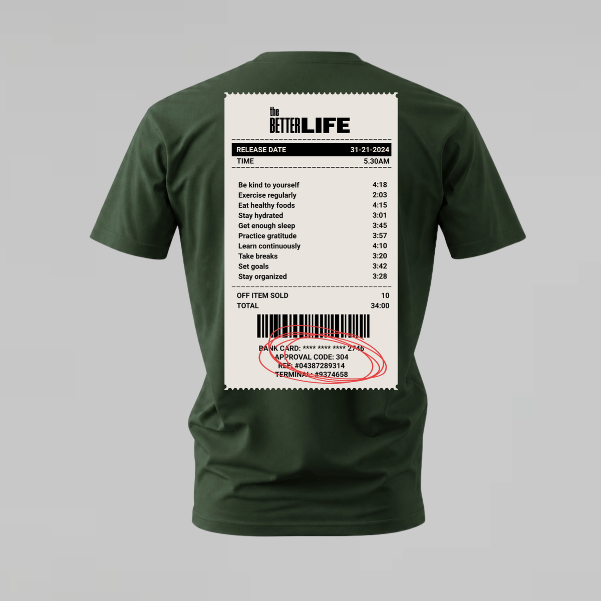 THE BETTER LIFE Graphic T-Shirt