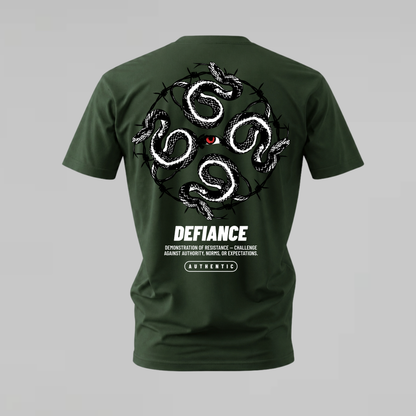DEFIANCE SNAKES Graphic T-Shirt