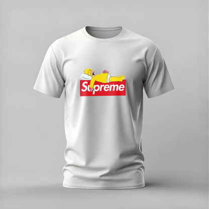 HOMER SIMPSON Supreme Box Graphic T-Shirt