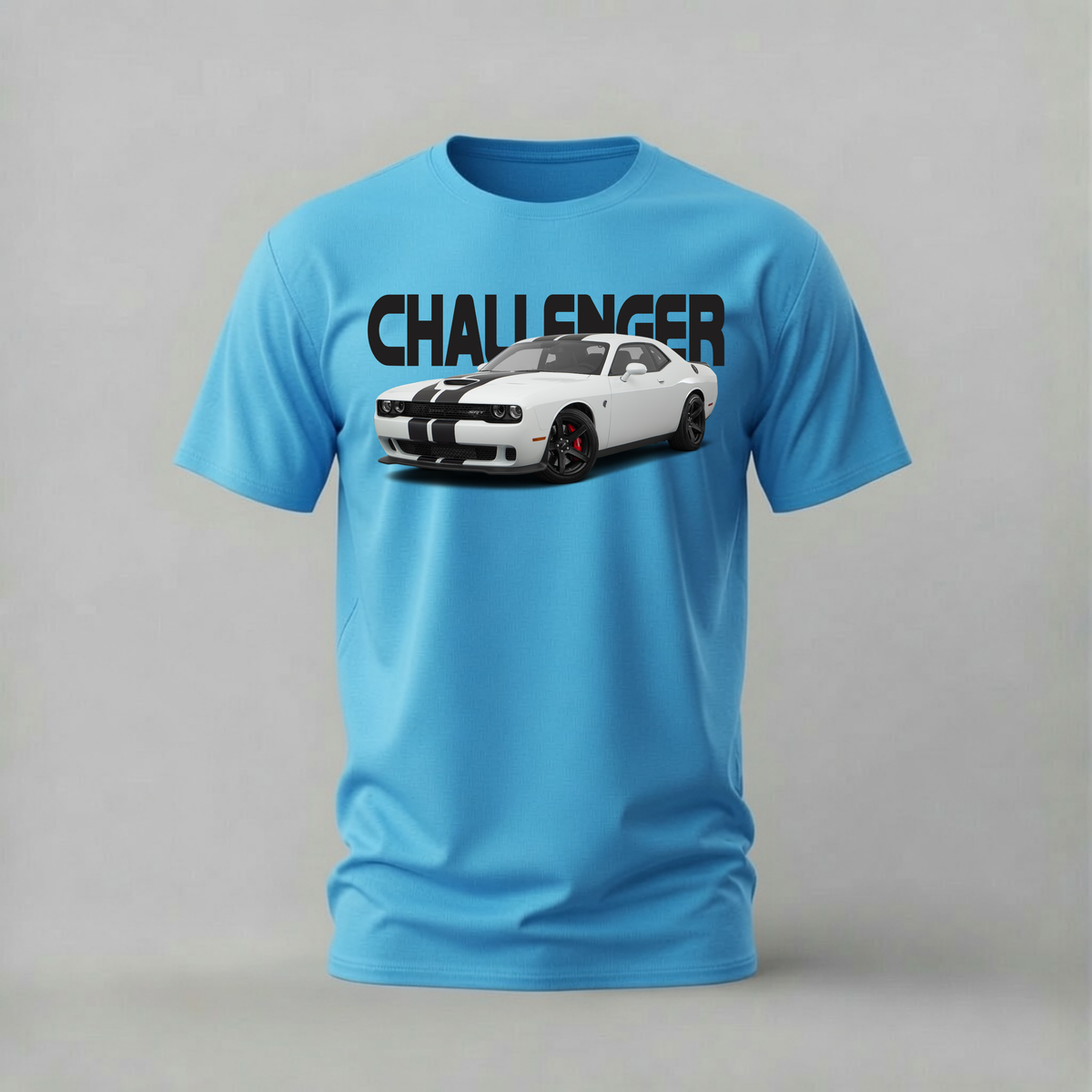 DODGE CHALLENGER WHITE Graphic T-Shirt