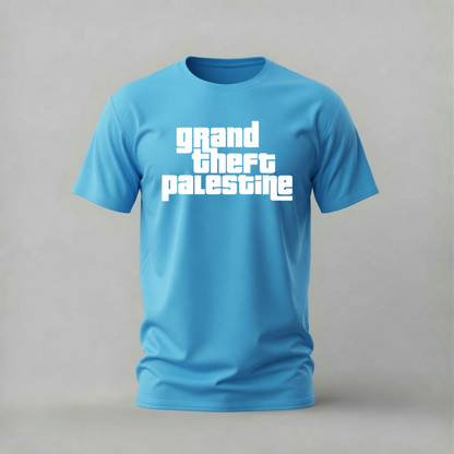 GRAND THEFT PALESTINE Graphic T-Shirt