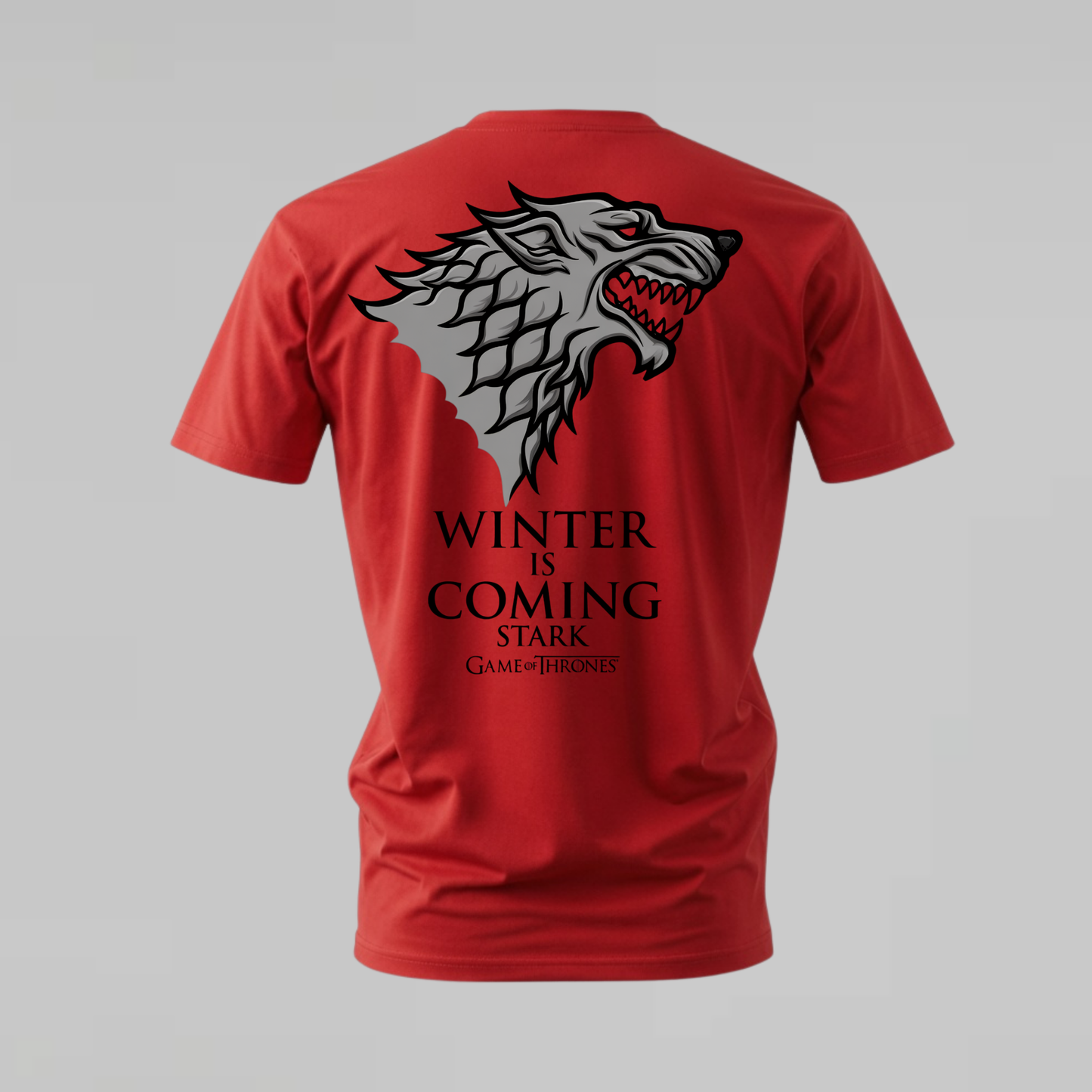 WINTER IS COMING Direwolf Graphic T-Shirt