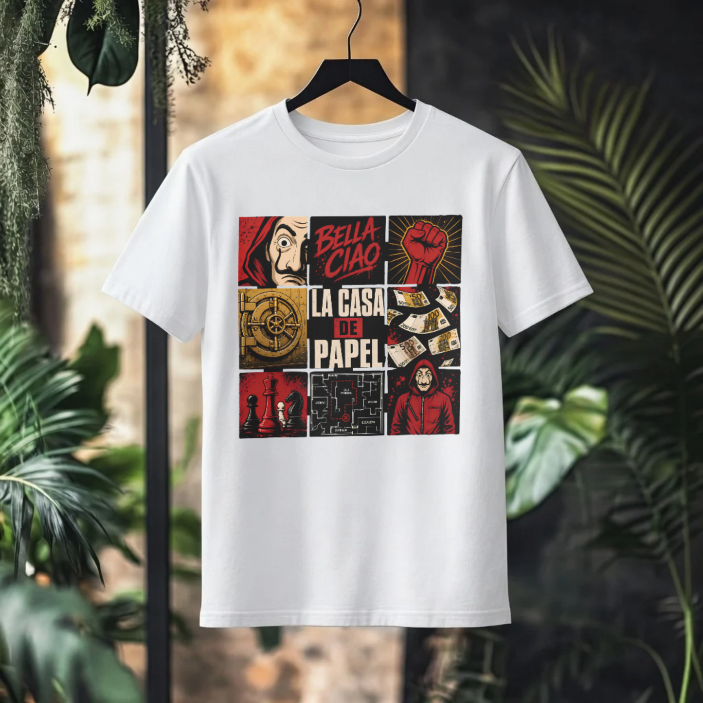 La Casa De Papel Bella Ciao Graphic T-Shirt