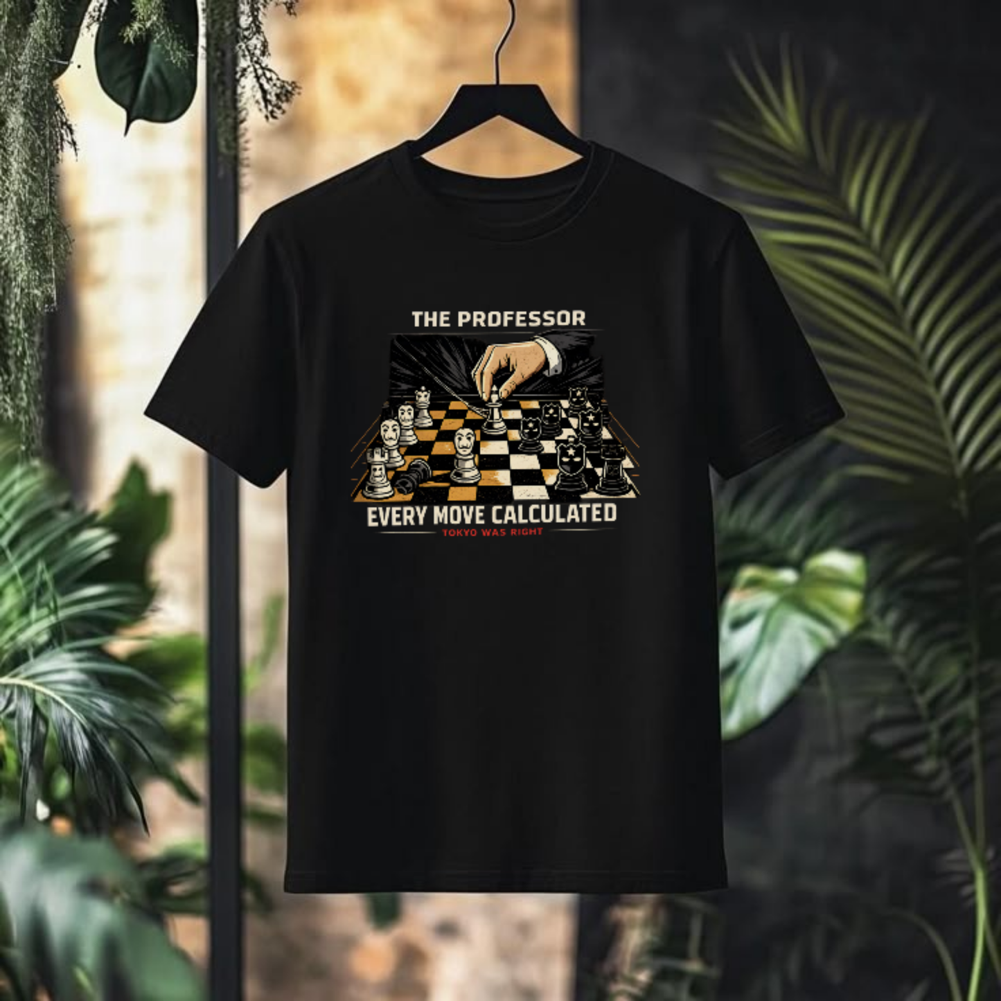THE PROFESSOR Money Heist Graphic T-Shirt