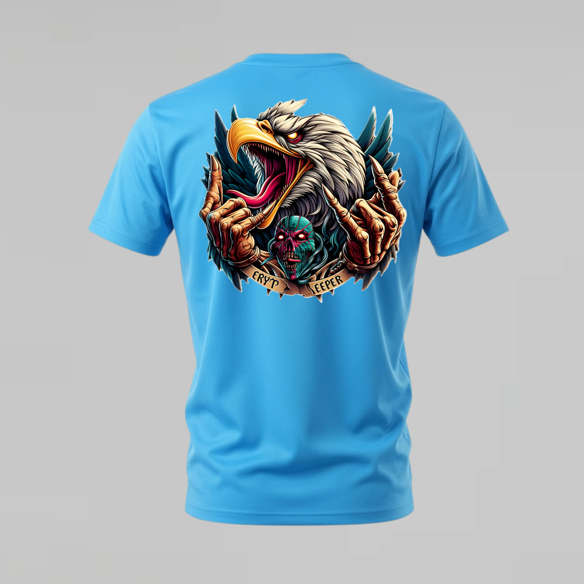 CRYPT KEEPER Eagle Graphic T-Shirt