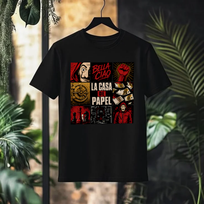 La Casa De Papel Bella Ciao Graphic T-Shirt