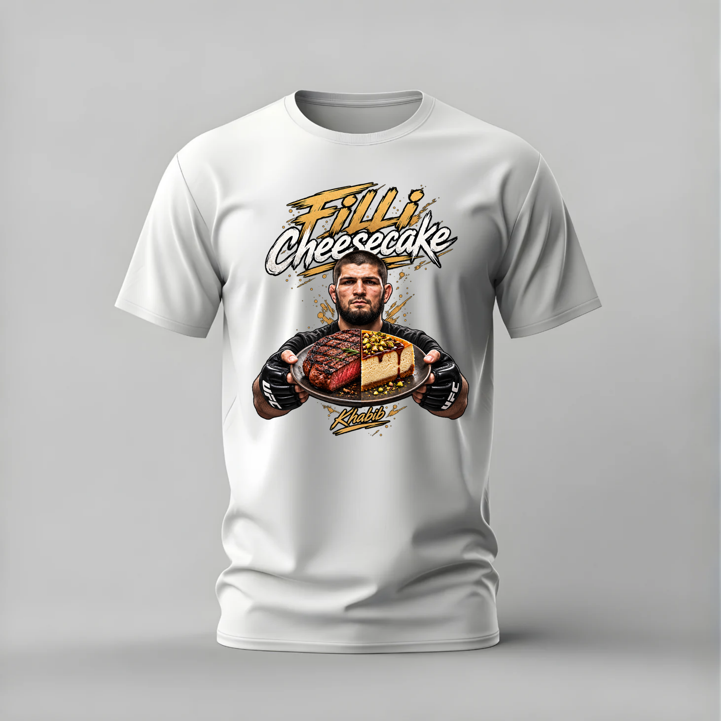 FILLI CHEESECAKE KHABIB Graphic T-Shirt